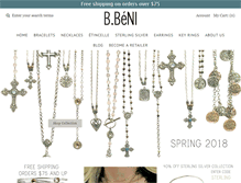 Tablet Screenshot of bbeni.com
